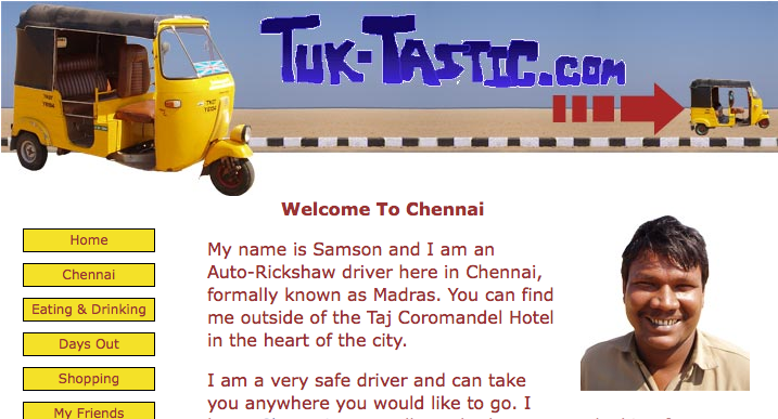 Samson, the auto driver's website